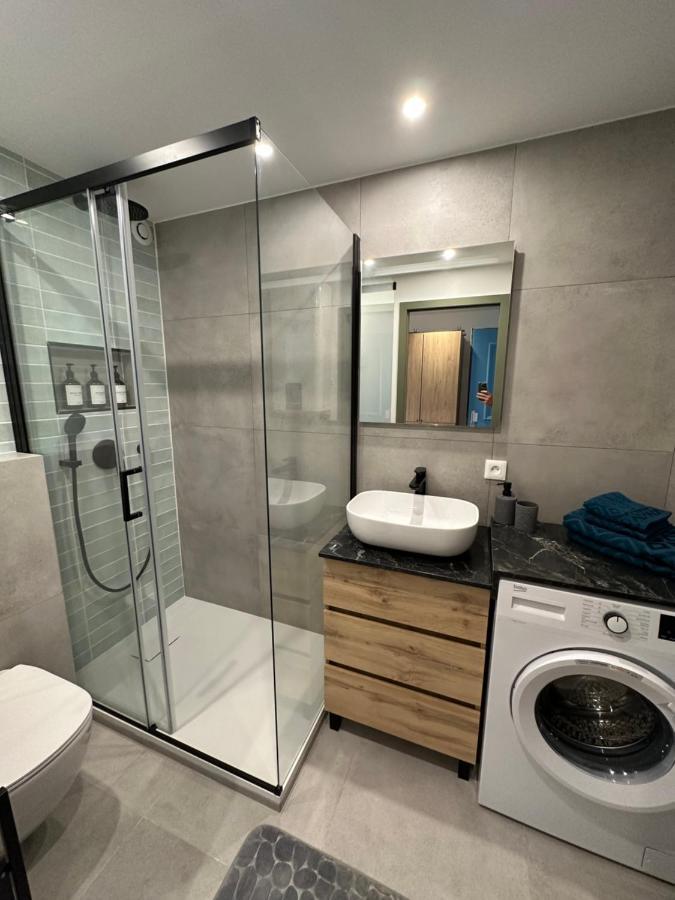Appartement Cosy Climatise A 100M Des Plages Гасен Екстериор снимка