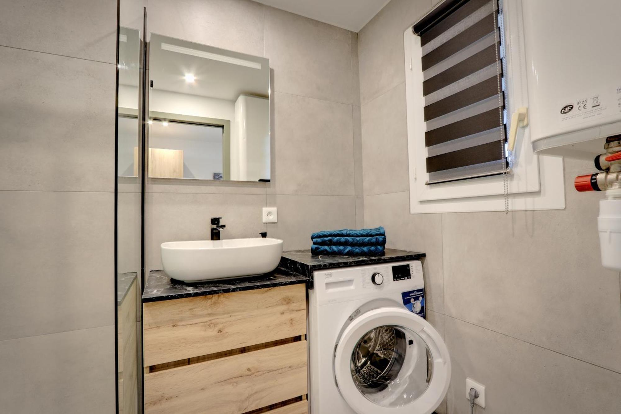 Appartement Cosy Climatise A 100M Des Plages Гасен Екстериор снимка